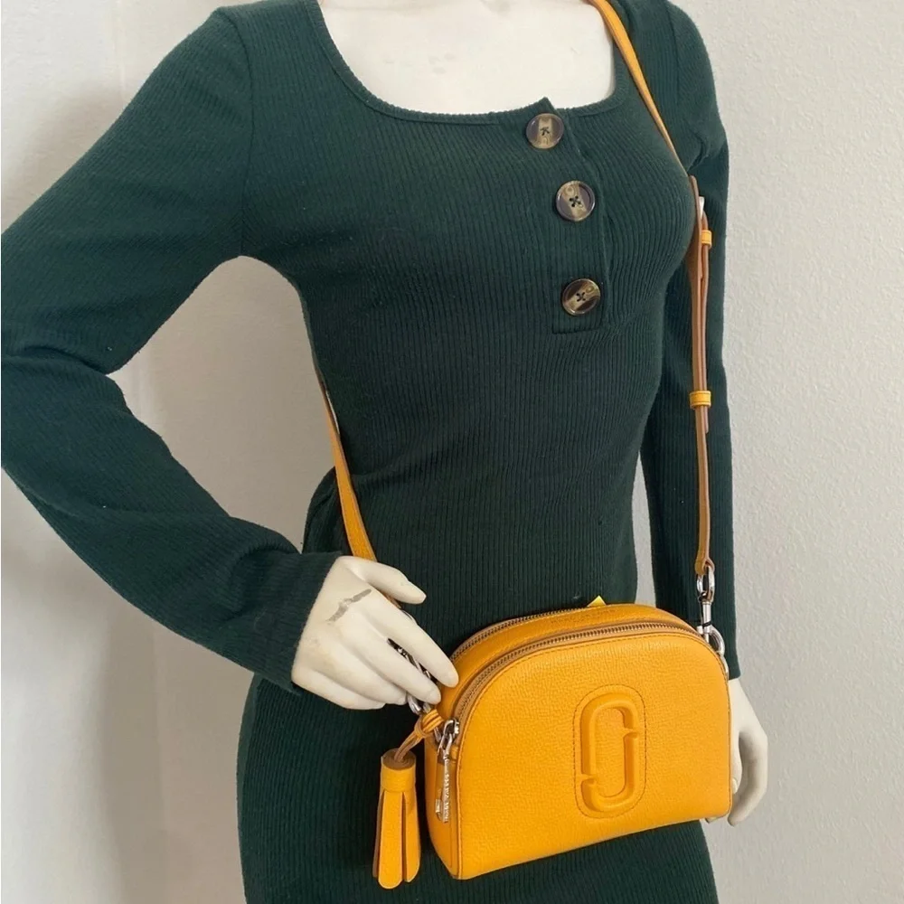 New Marc jacobs shutter leather crossbody bag